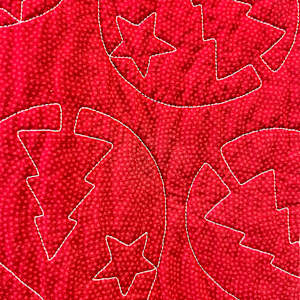 Woman’s Work is Never Done #3/   Bodacious Beautiful and Brilliant by O.V. Brantley  Image: Woman’s Work is Never Done #3 Quilting detail 
