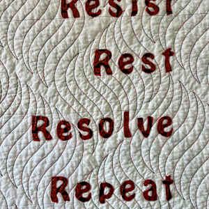 Resist Rest Resolve Repeat /  Bodacious Beautiful and Brilliant by O.V. Brantley, Image 16.