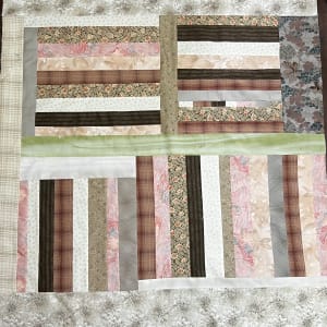Peaceful Porch Patchwork #2 by O.V. Brantley  Image: Peaceful Porch Patchwork #2 top 