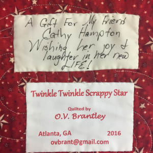 Twinkle Twinkle Scrappy Star by O.V. Brantley 