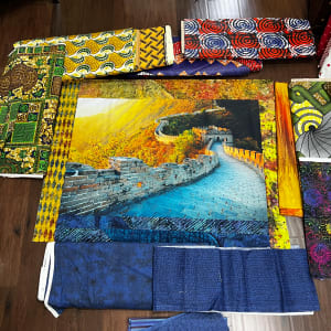 I Climbed the Great Wall With India by O.V. Brantley  Image: I Climbed the Great Wall With India Design