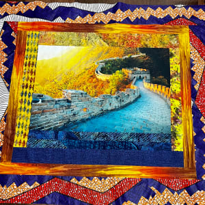 I Climbed the Great Wall With India by O.V. Brantley  Image: I Climbed the Great Wall With India top