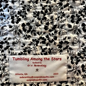 Tumbling Among the Stars by O.V. Brantley  Image: Tumbling Among the Stars Label
