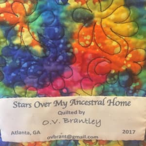 Stars Over My Ancestral Home by O.V. Brantley 