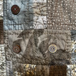 Peaceful Porch Patchwork #1 by O.V. Brantley  Image: Peaceful Patchwork #1 Buttons