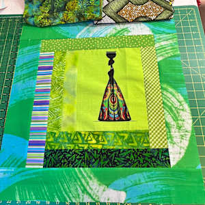 Look Good. Feel Good. Do Good #9 by O.V. Brantley  Image: Look Good. Feel Good. Do Good #9 in progress