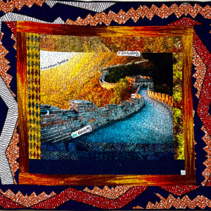 I Climbed the Great Wall With India by O.V. Brantley  Image: I Climbed the Great Wall With India 2