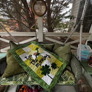 March on My Peaceful Porch by O.V. Brantley  Image: March on My Peaceful Porch On the swing 