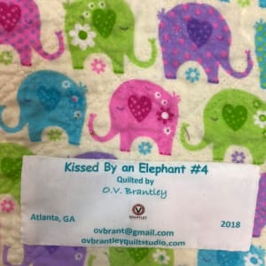Kissed By an Elephant #4 by O.V. Brantley 