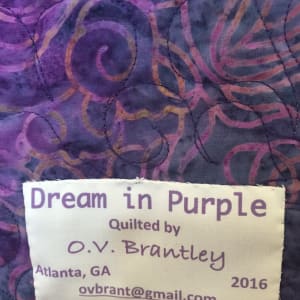 Dream in Purple by O.V. Brantley 