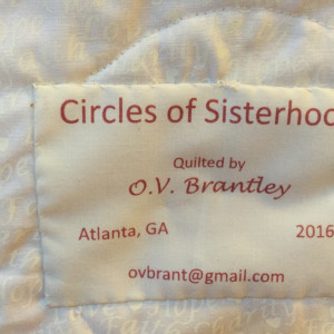 Circles of Sisterhood by O.V. Brantley  Image: Circles of Sisterhood label