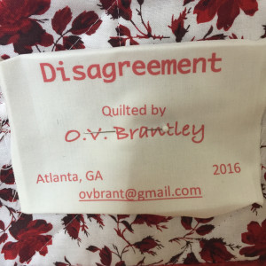 Disagreement by O.V. Brantley  Image: Disagreement label
