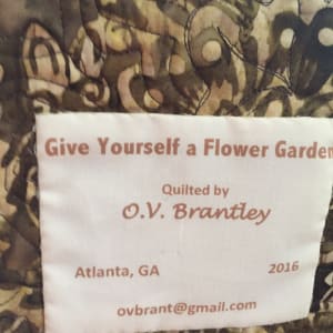 Give Yourself a Flower Garden by O.V. Brantley 