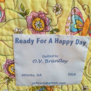 Ready For a Happy Day by O.V. Brantley  Image: Ready For a Happy Day label
