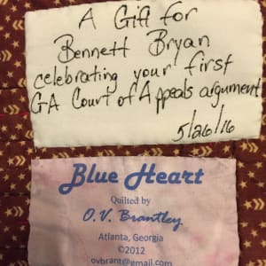 Blue Heart by O.V. Brantley 