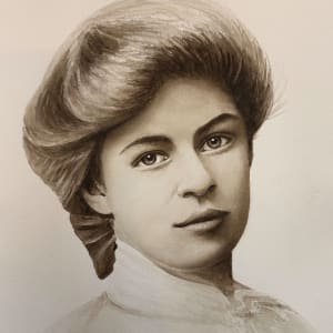 Eleanor Roosevelt by Karen Norman
