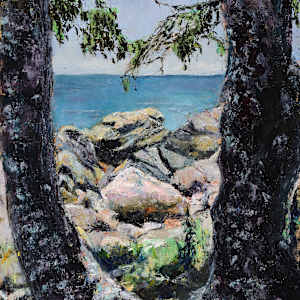 Pine Vista by Jeanne Powell