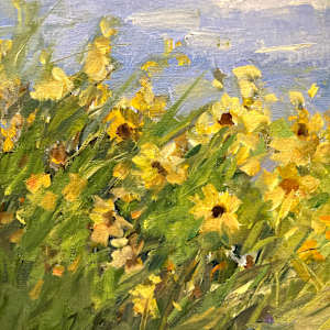 Field of Sunflowers by Penny Smith