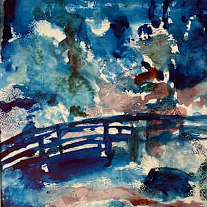 Blue Bridge by Lawrence Greenfield