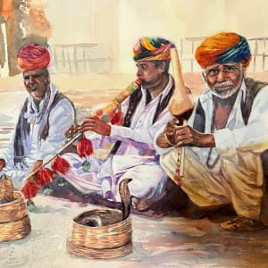 Snake Charmers by Lily Kak