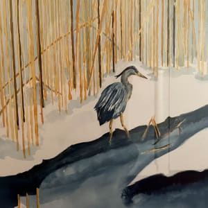 Blue Heron by Susan Dunnell
