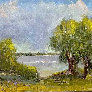 April Sky by Susan Schellberg