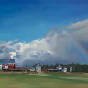 Silo and Rainbow by Patrick Sieg