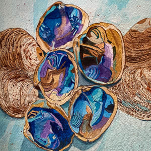 High Tone Clam Shells by Alexandra Treadaway Hoare