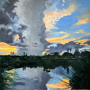 One Fine June Evening by John Weber