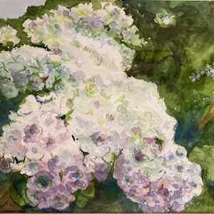 White , Violet, Blue and Green by Susan Brobeck