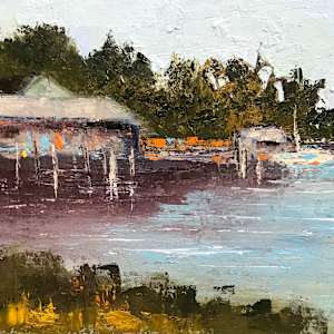 Harbor at Owls Nest by Susan Schellberg