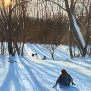 Sledding Hill by Ken Bachman