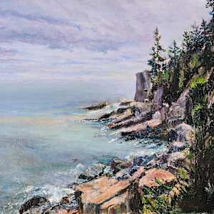 Otter Cliffs by Jeanne Powell