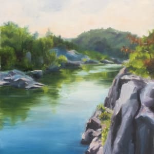 Potomac River View by Barbara Mandel