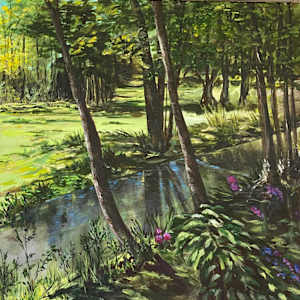 Tranquility at Monet's Giverny by Carolyn Boccella Bagin