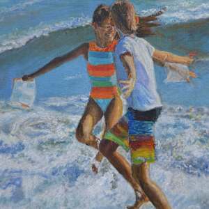 Dancing Kids by Vladimir Ricar