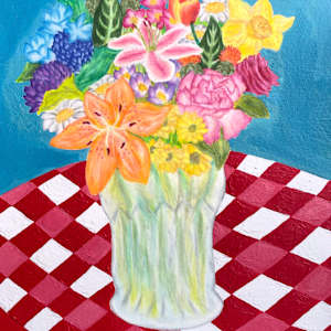 Grandma's Flowers by Diana Gonzales