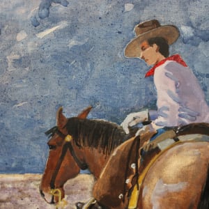 King Mountain Scout by Baron Wilson  Image: detail 2