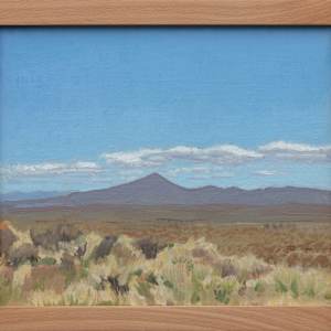Beatys Butte, Seem From Robinson Draw at Hart Mountain National Antelope Refuge by Sarah F. Burns