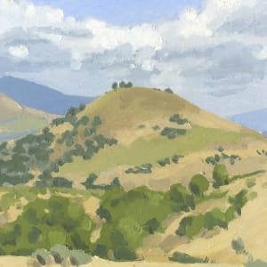 Hills Near Hornbrook by Sarah F. Burns