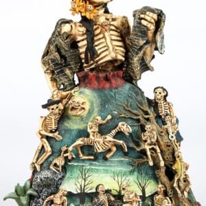 Sculpture of Death Laughing by Demetrio Garcia Aguilar
