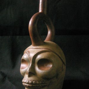 Peruvian Moche IV Stirrup Spout Vessel (1) by Unknown