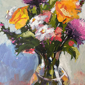 Floral Play by Claudia Morgan