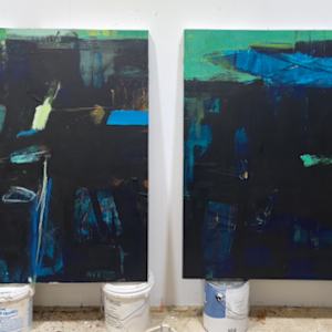 Almost Under Water II by Mary Ann Leff 