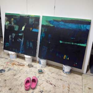 Almost Under Water II by Mary Ann Leff 