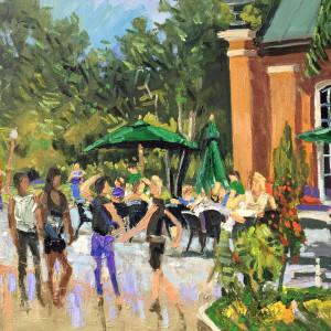 Cafe Madeleine by Michael Anderson