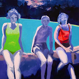 Backyard Pool by Michael Anderson