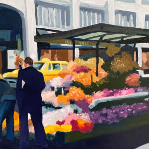 Flower Vendor by Michael Anderson