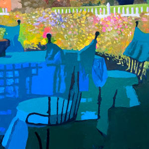 Sunlit Garden by Michael Anderson