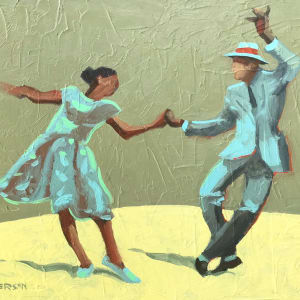 Swing Dancers by Michael Anderson